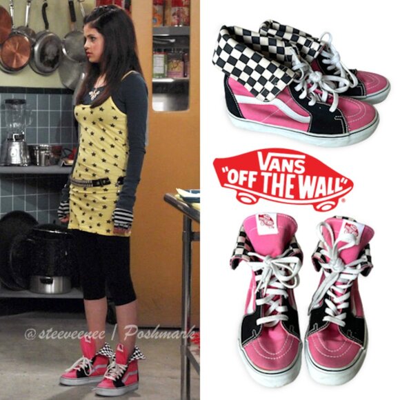 RARE Y2K Vans Off the Wall Extra High Tops ASO Alex Russo - Picture 1 of 12
